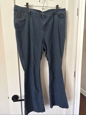 Lane Bryant Women’s Dark Blue Jeans - Average Fit. 24 plus women’s.